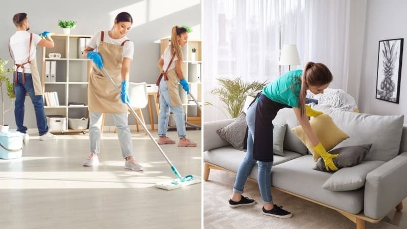 الفرق بين التنظيف العميق والتنظيف العادي